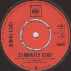 Johnny Cash : 25 Minutes to Go